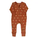 Parade Organics Print 2 Way Zip Romper Stars