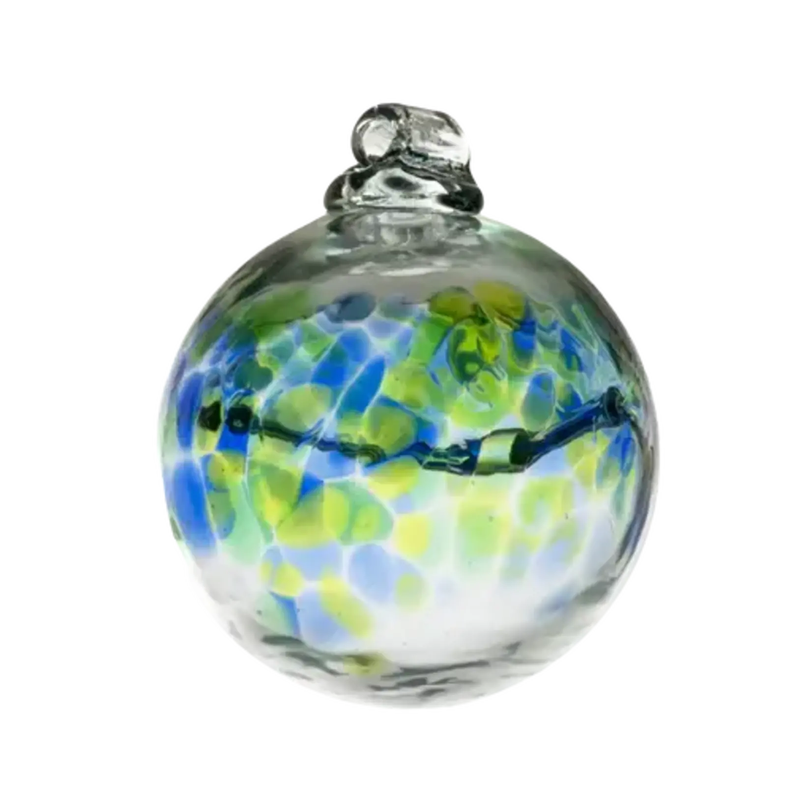Kitras Art Glass Month Orb