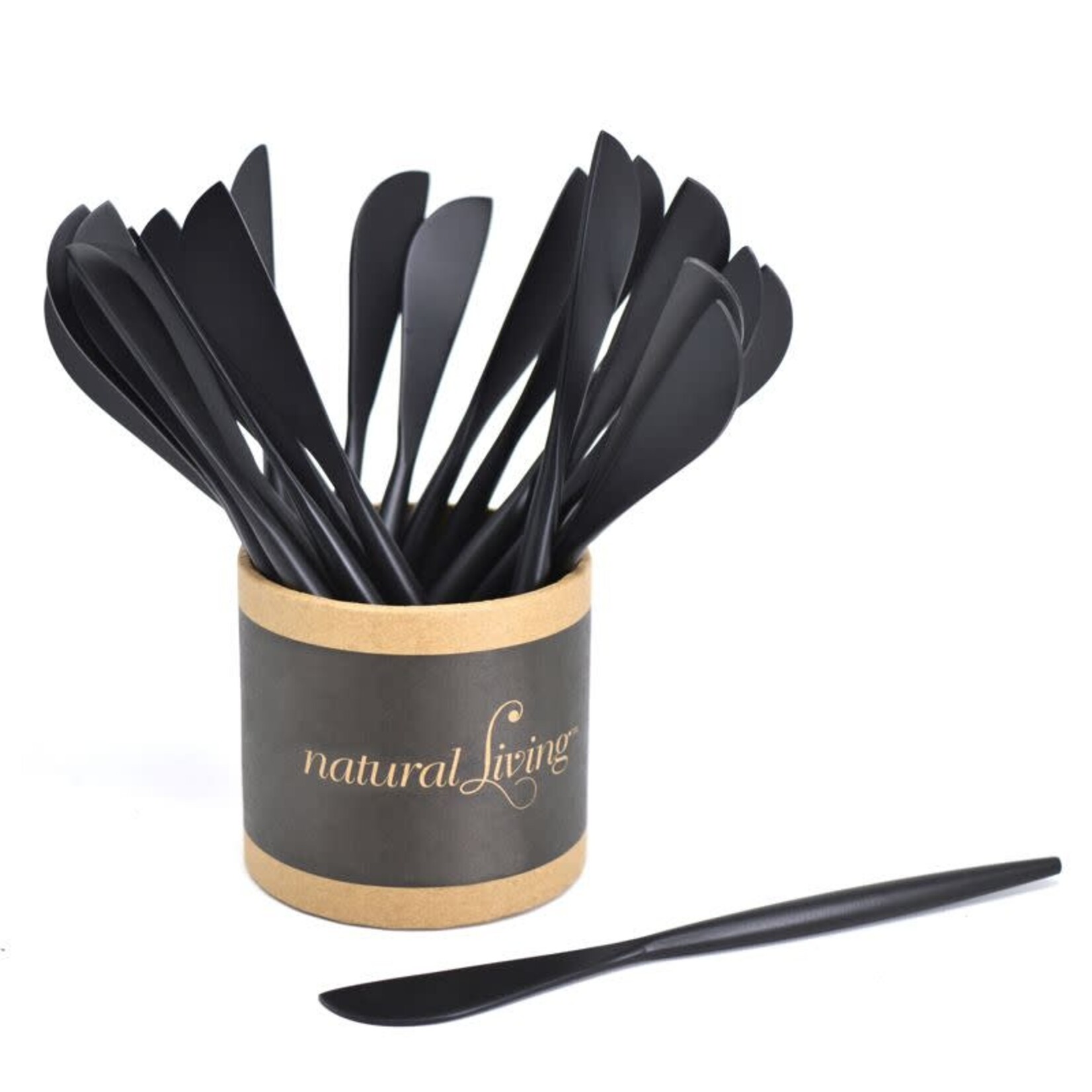Natural Living Small Black Spreader