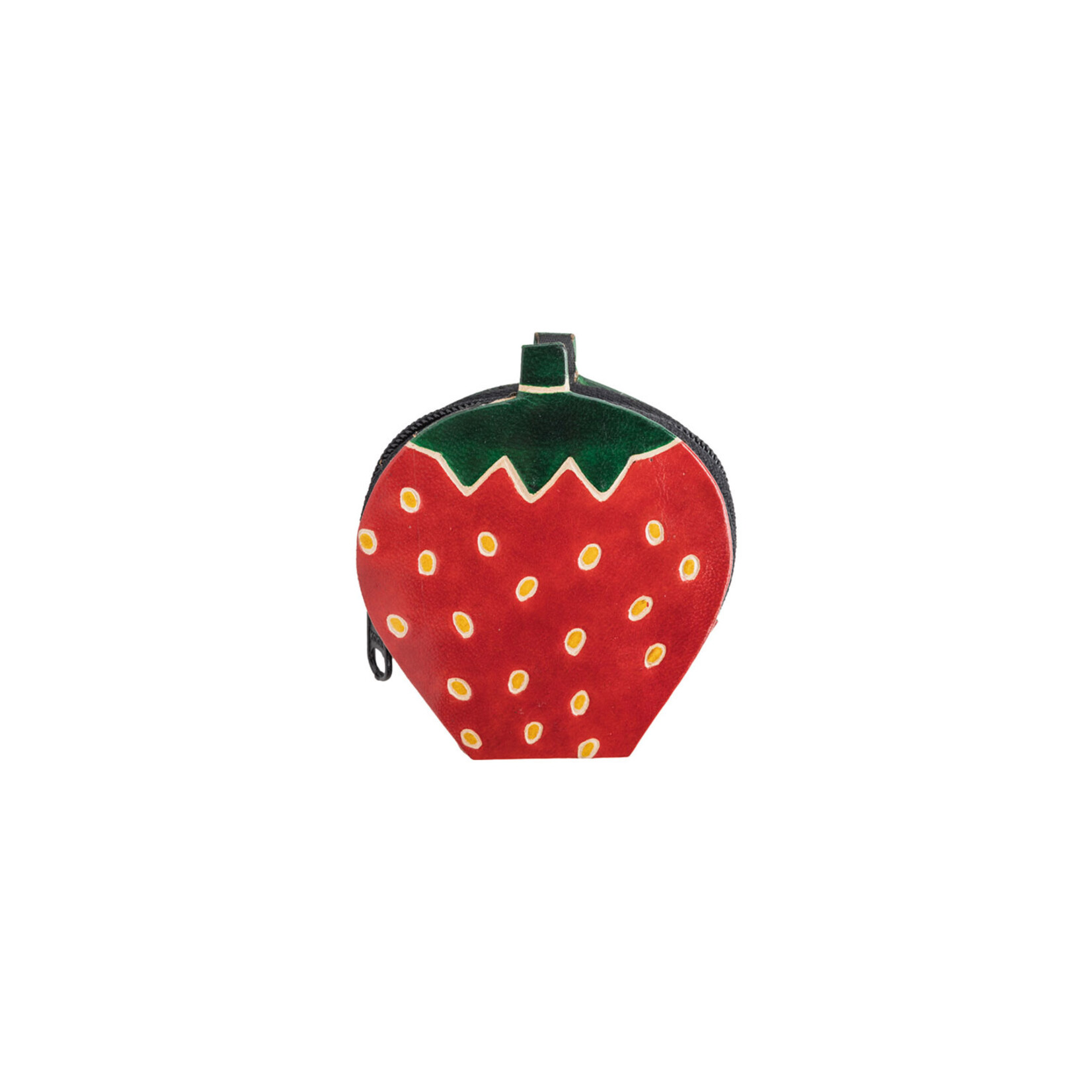 Tranquillo Leather Purse Strawberry