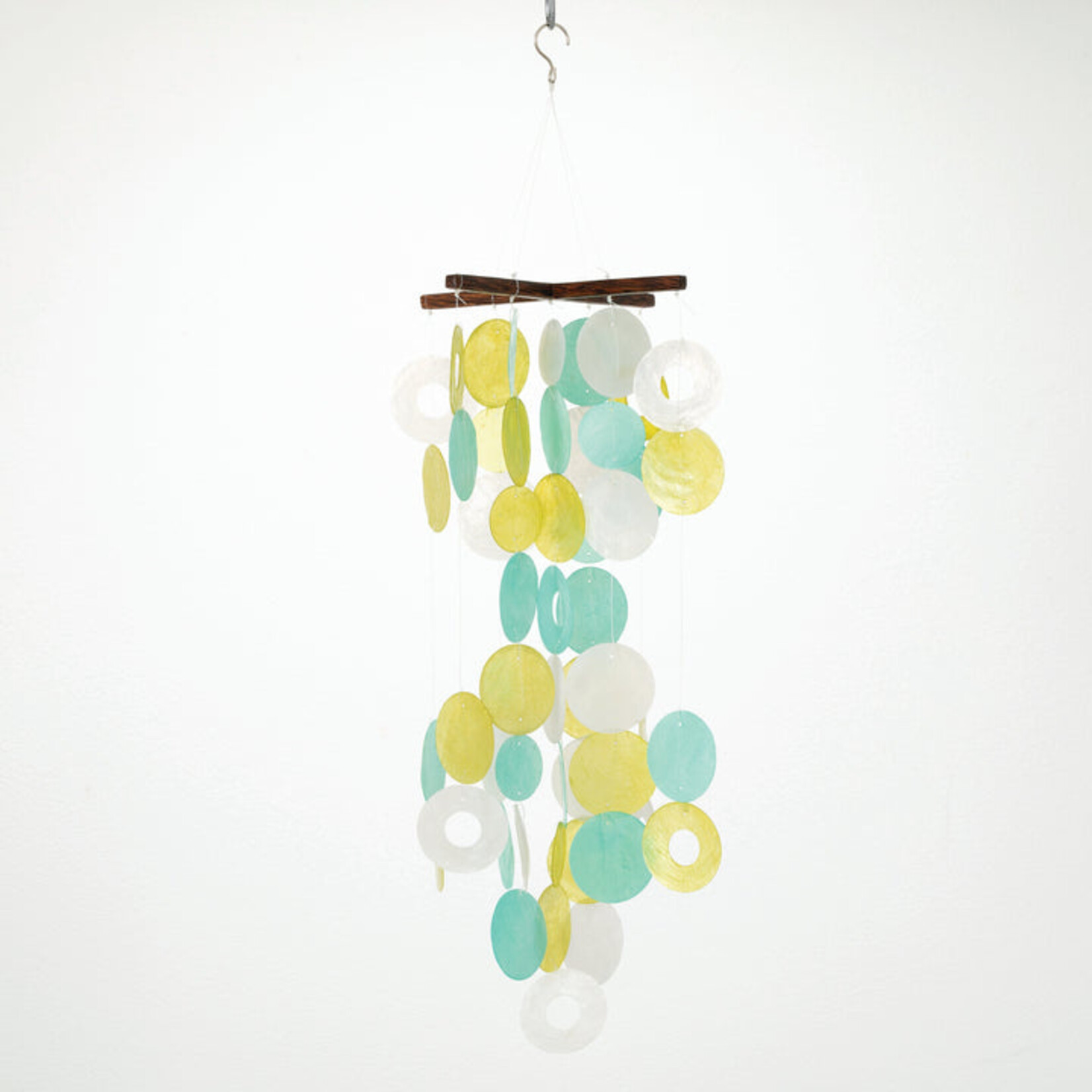 Woodstock Wind Chimes Moonlit Bay Capiz