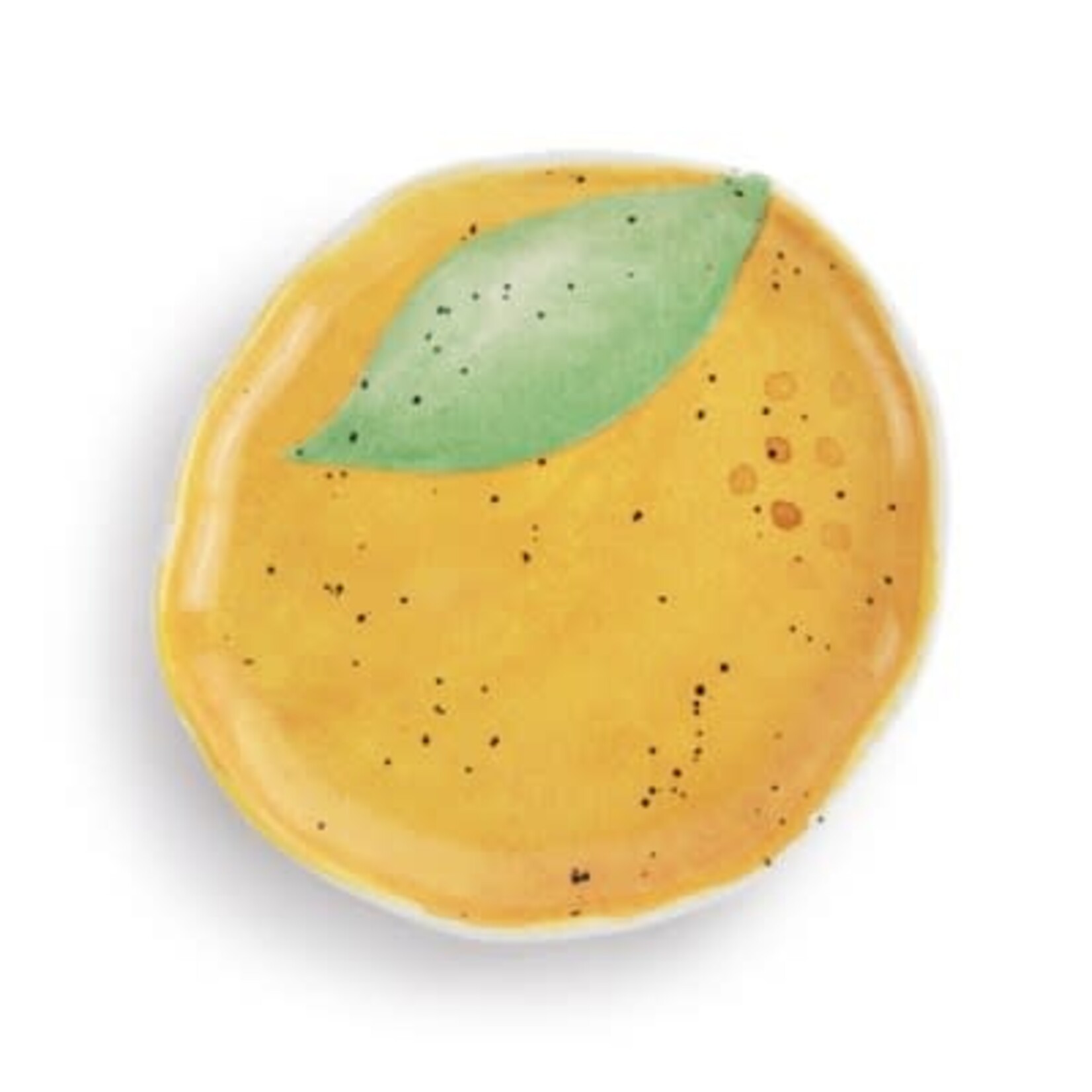 Demdaco ORANGE SHAPED CERAMIC