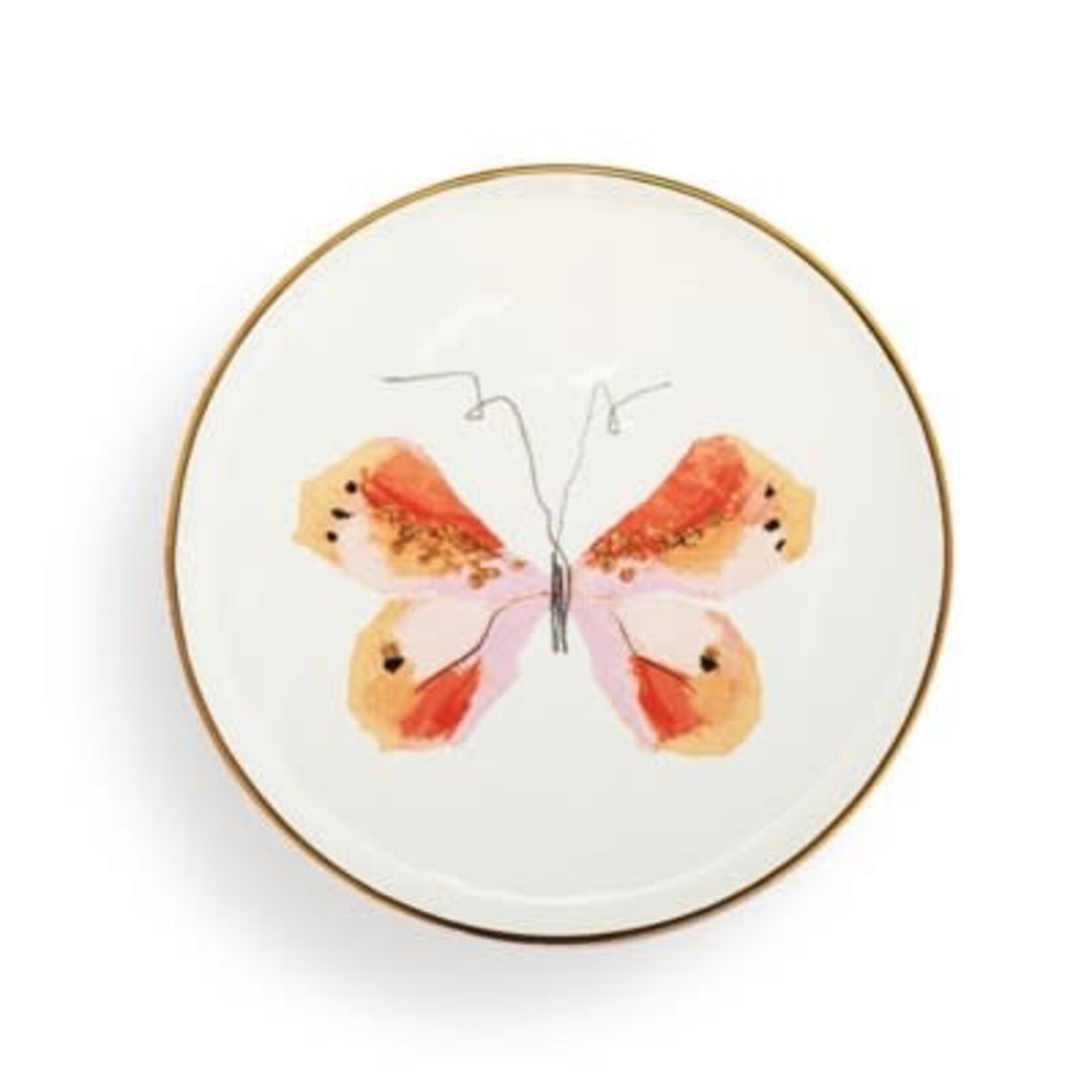 PLATE - FUCHSIA BUTTERFLY