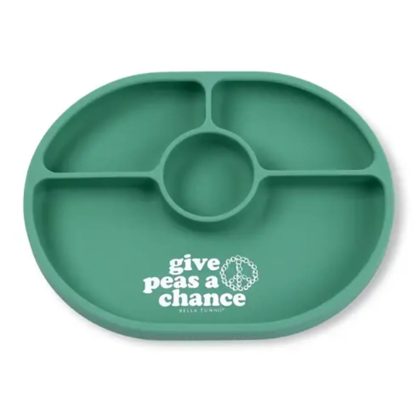 Bella Tunno Wonder Plate Give Peas a Chance