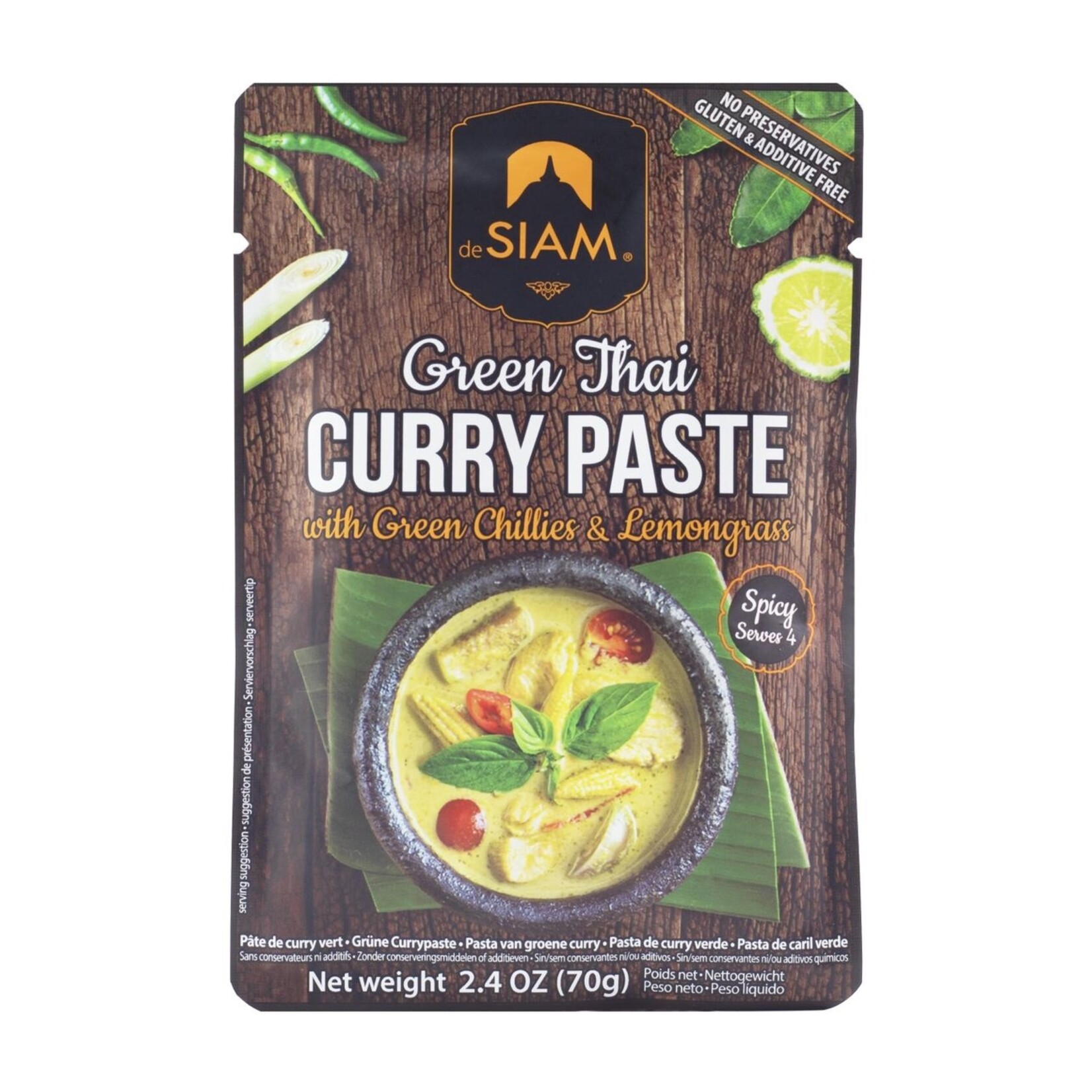 DeSiam Green Curry Paste