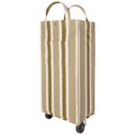 Danica Shopping Trolley Sage Stripe