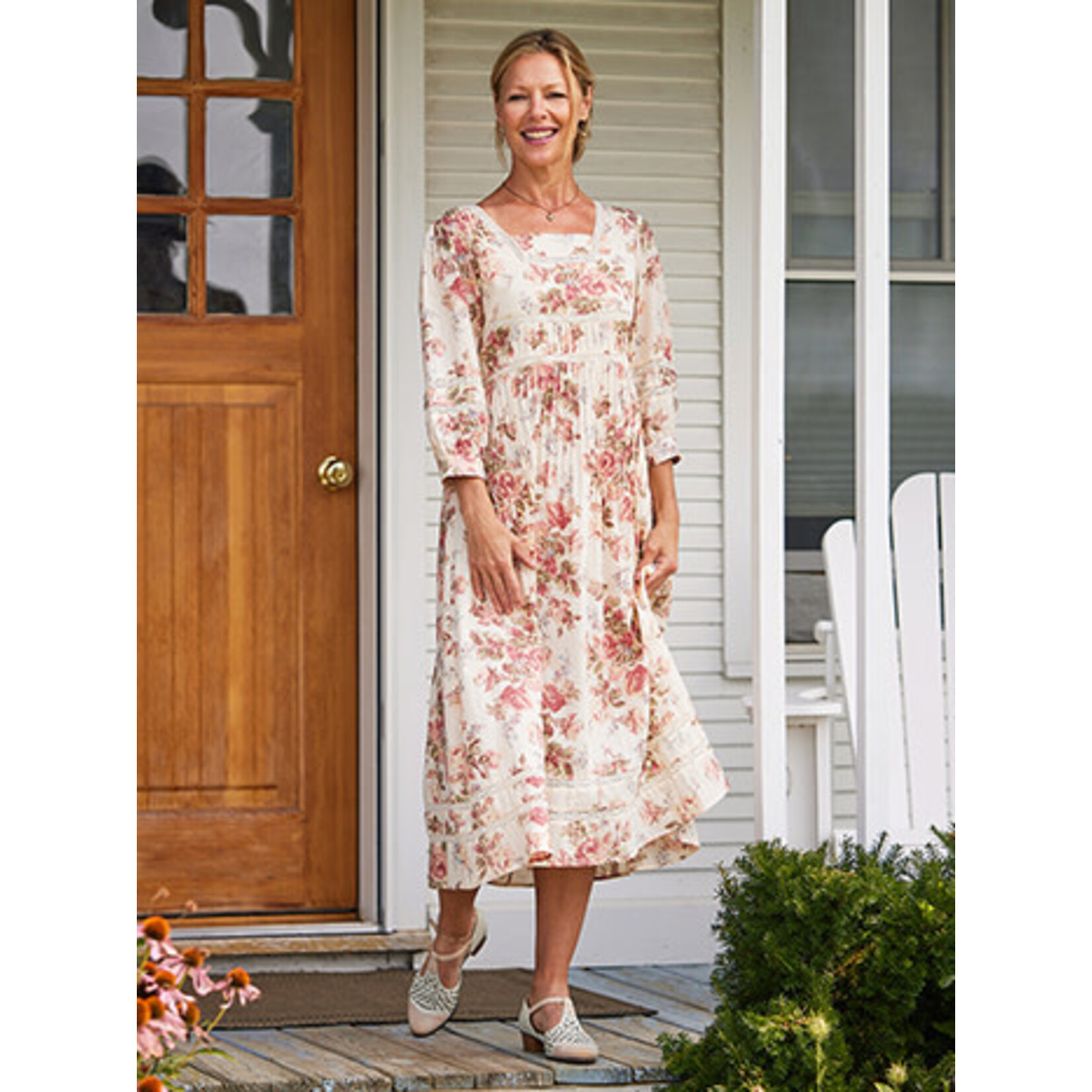 April Cornell Victorian Rose Dress