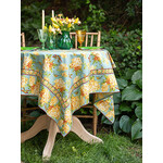 April Cornell Valley of Flowers Mist 54x54 Tablecloth