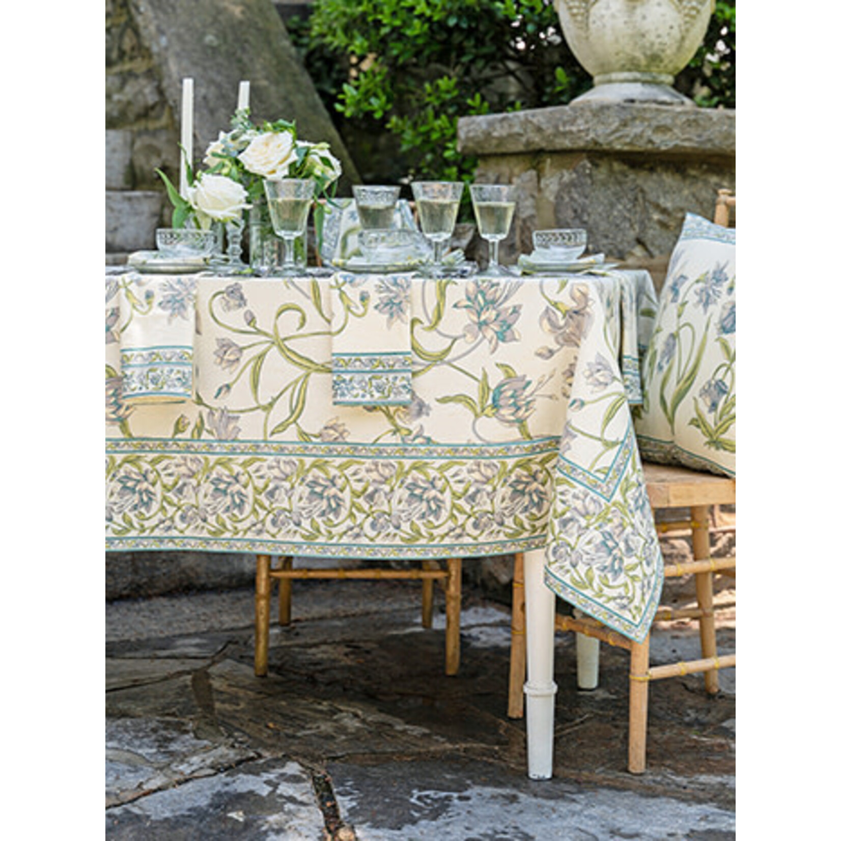 April Cornell Ajmeer Tablecloth  60x90