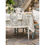 April Cornell Concerto Linen Tablecloth 60x90 ivory