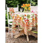 April Cornell Cornucopia ecru 54x54 Tablecloth