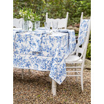 April Cornell Cherry Blossom blue Tablecloth  60x90