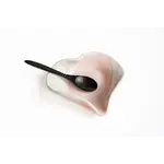 Hilborn Pottery Design Heart Dish Blushing Pink