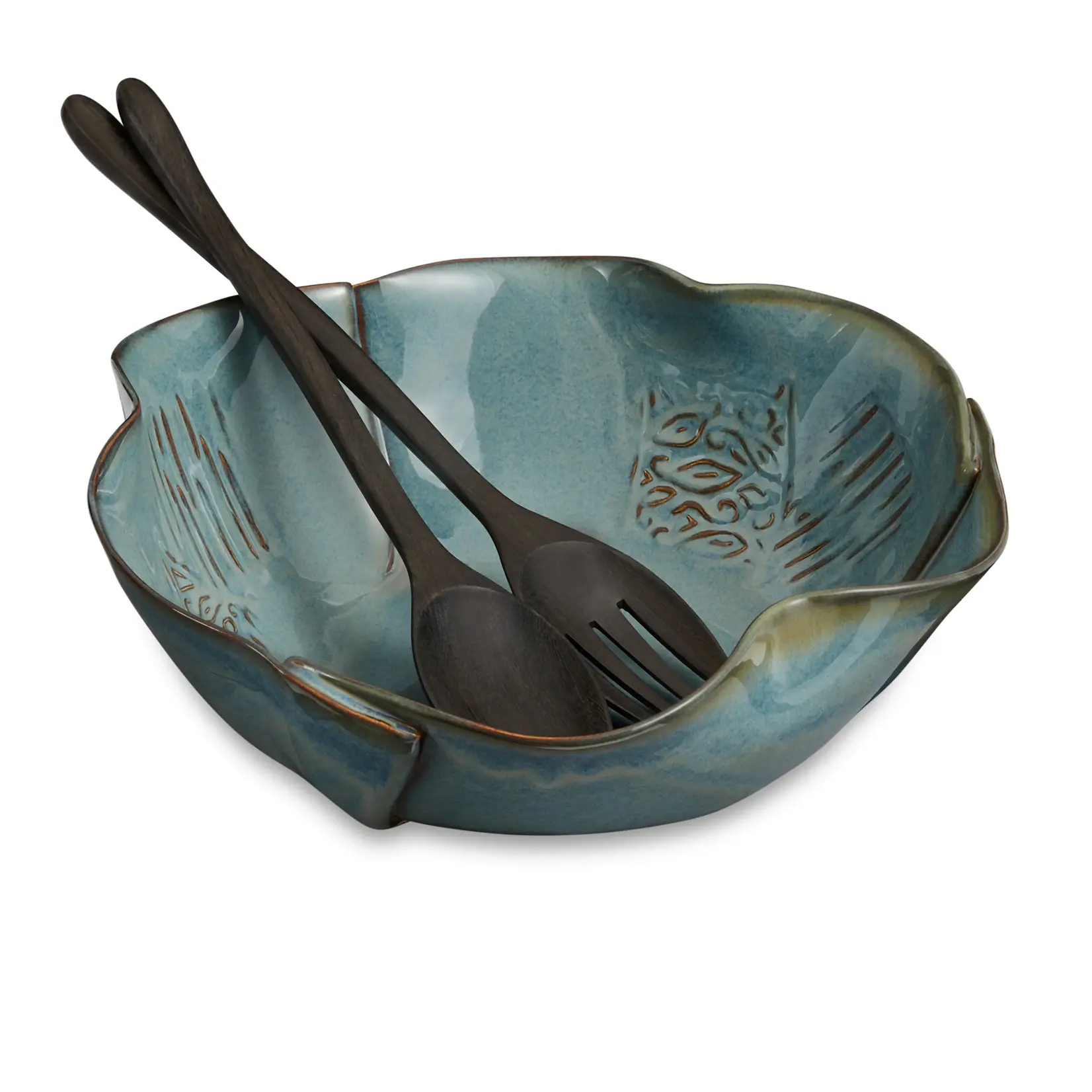 Hilborn Pottery Design Large Salad Bowl