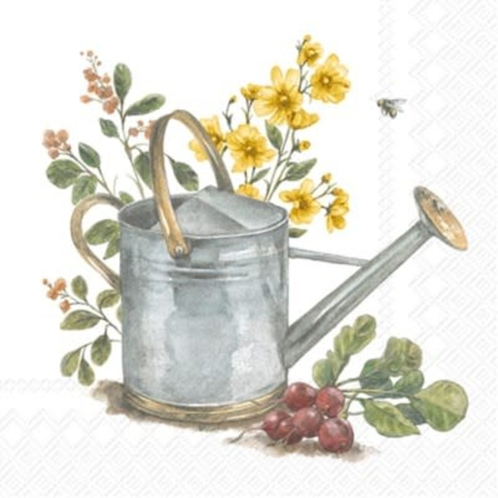 IHR Garden Watering Can Lunch Napkin