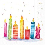 IHR Birthday Candles Cocktail Napkin
