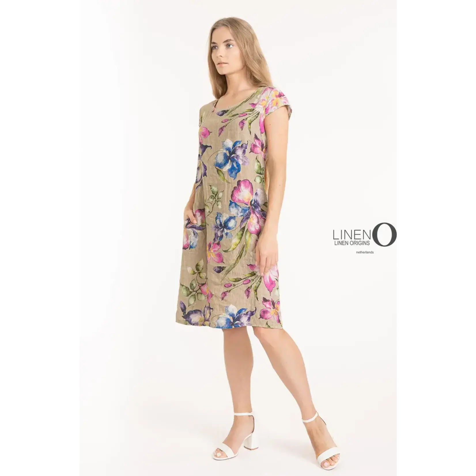 Linen O Dress 1511
