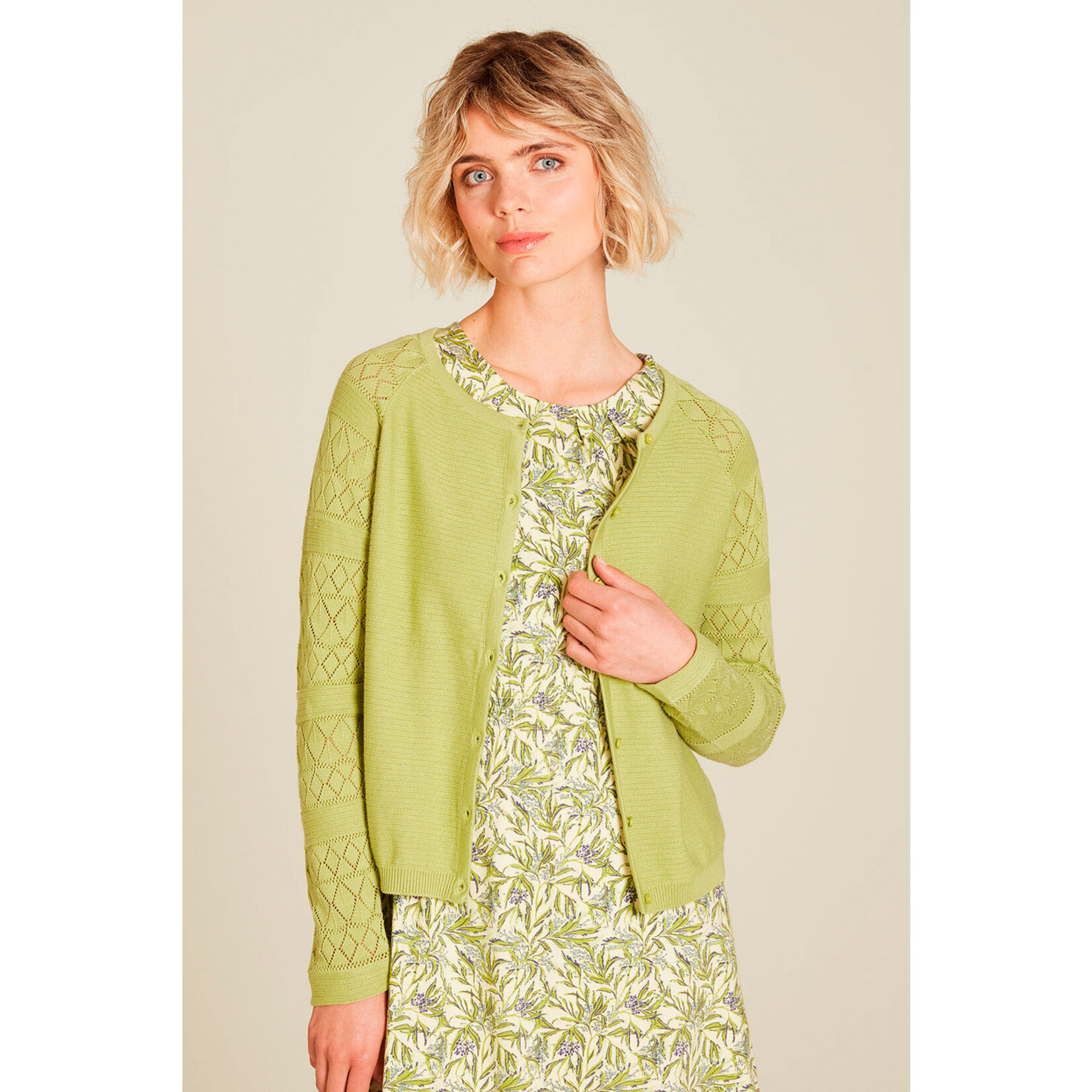 Tranquillo Ajour Cardigan