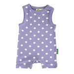 Parade Organics Signature Tank Romper Lilac Daisies