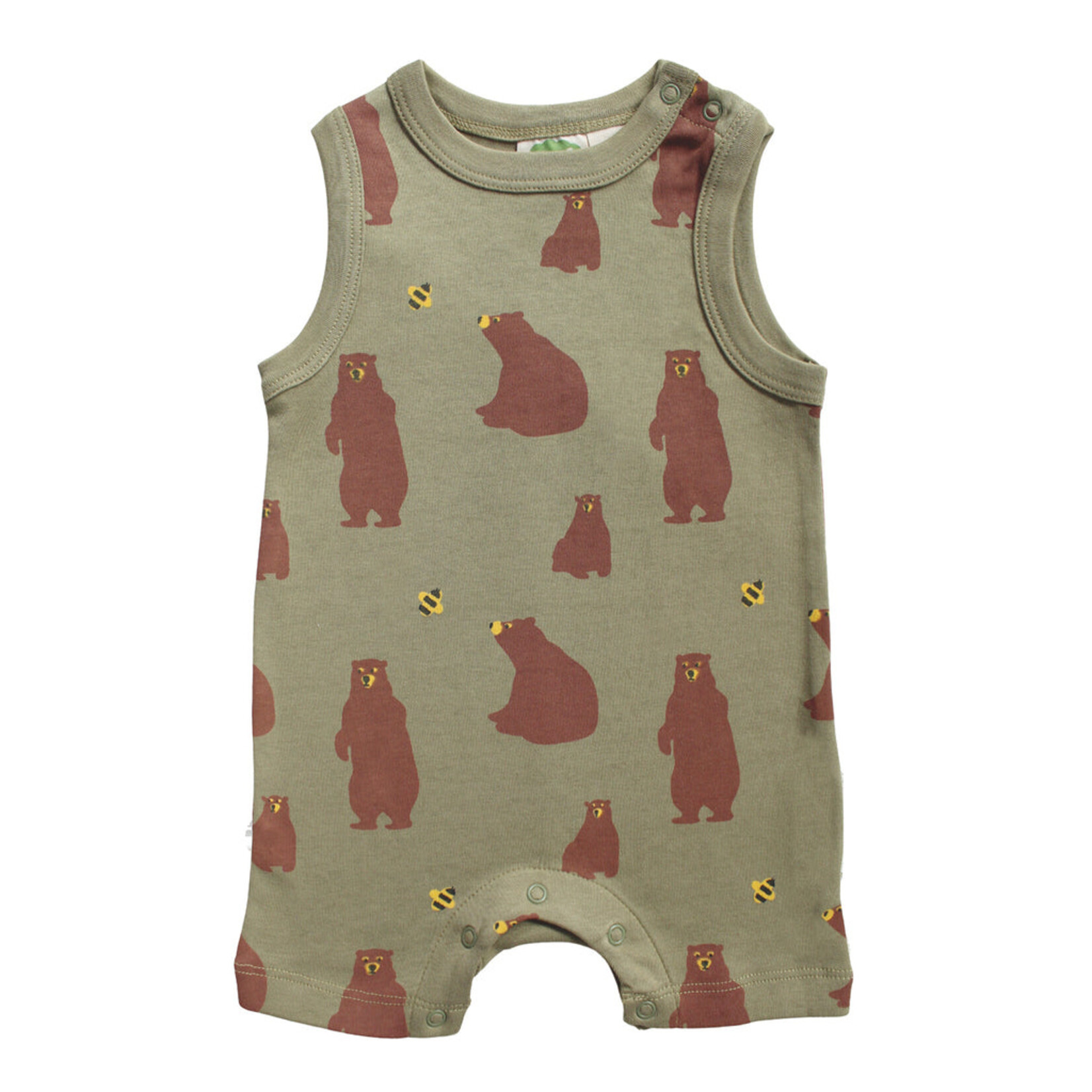 Parade Organics Signature Tank Romper Bears