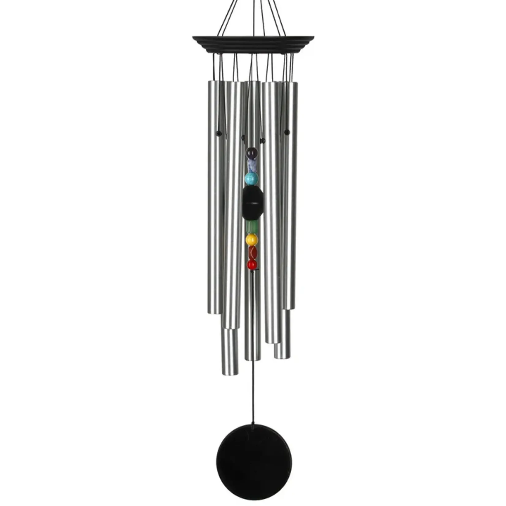 Woodstock Wind Chimes CHAKRA CHIME SEVEN STONE large