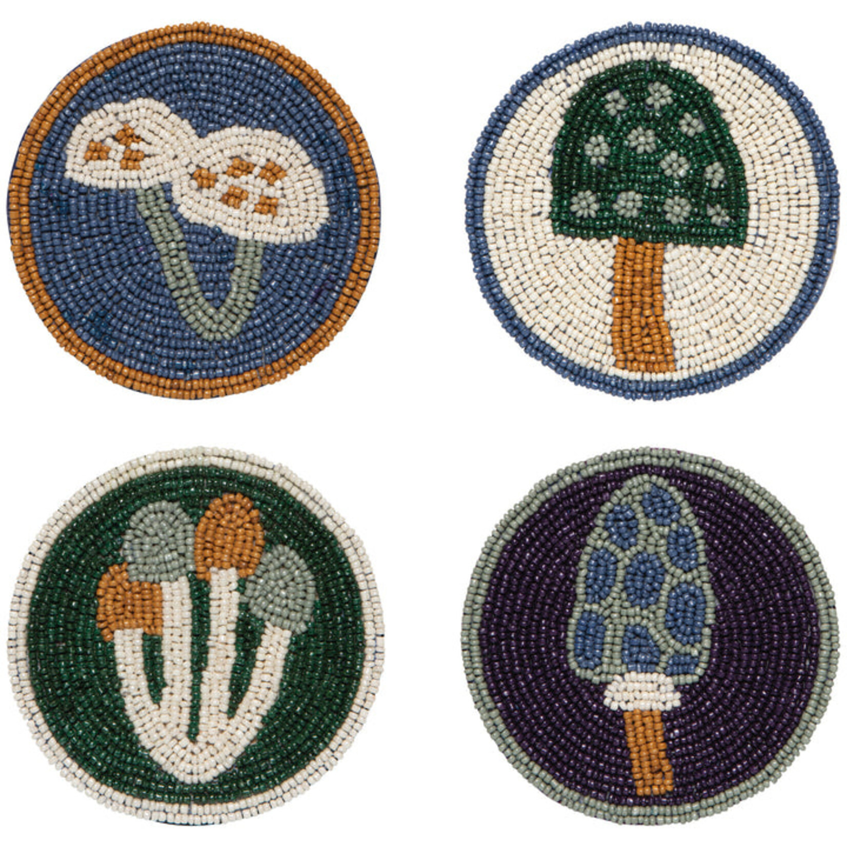 Danica Wildgrove Beaded Form Coaster