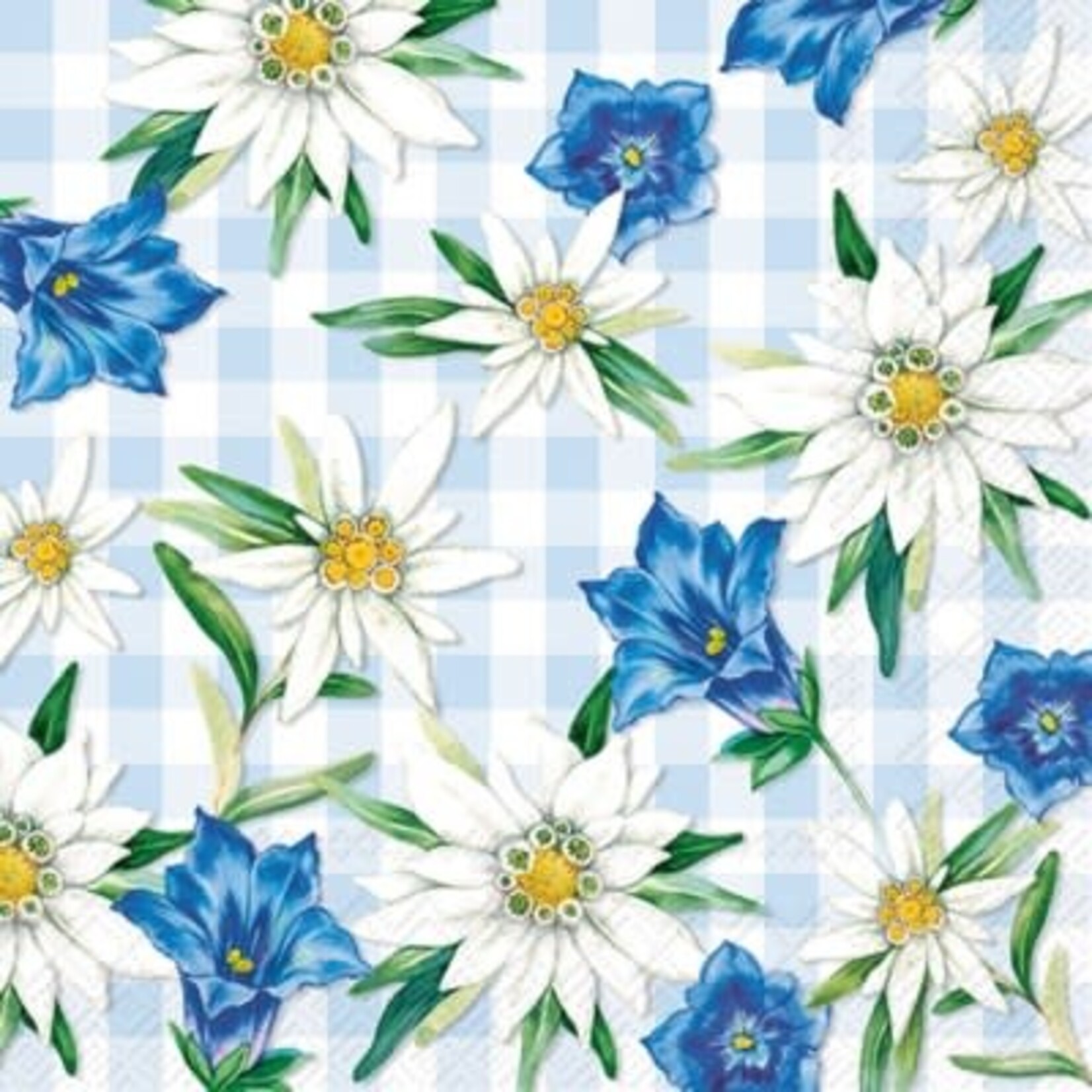 IHR Edelweiss and Gentian Lunch Napkin