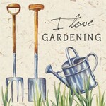 IHR Gardening Cocktail Napkin
