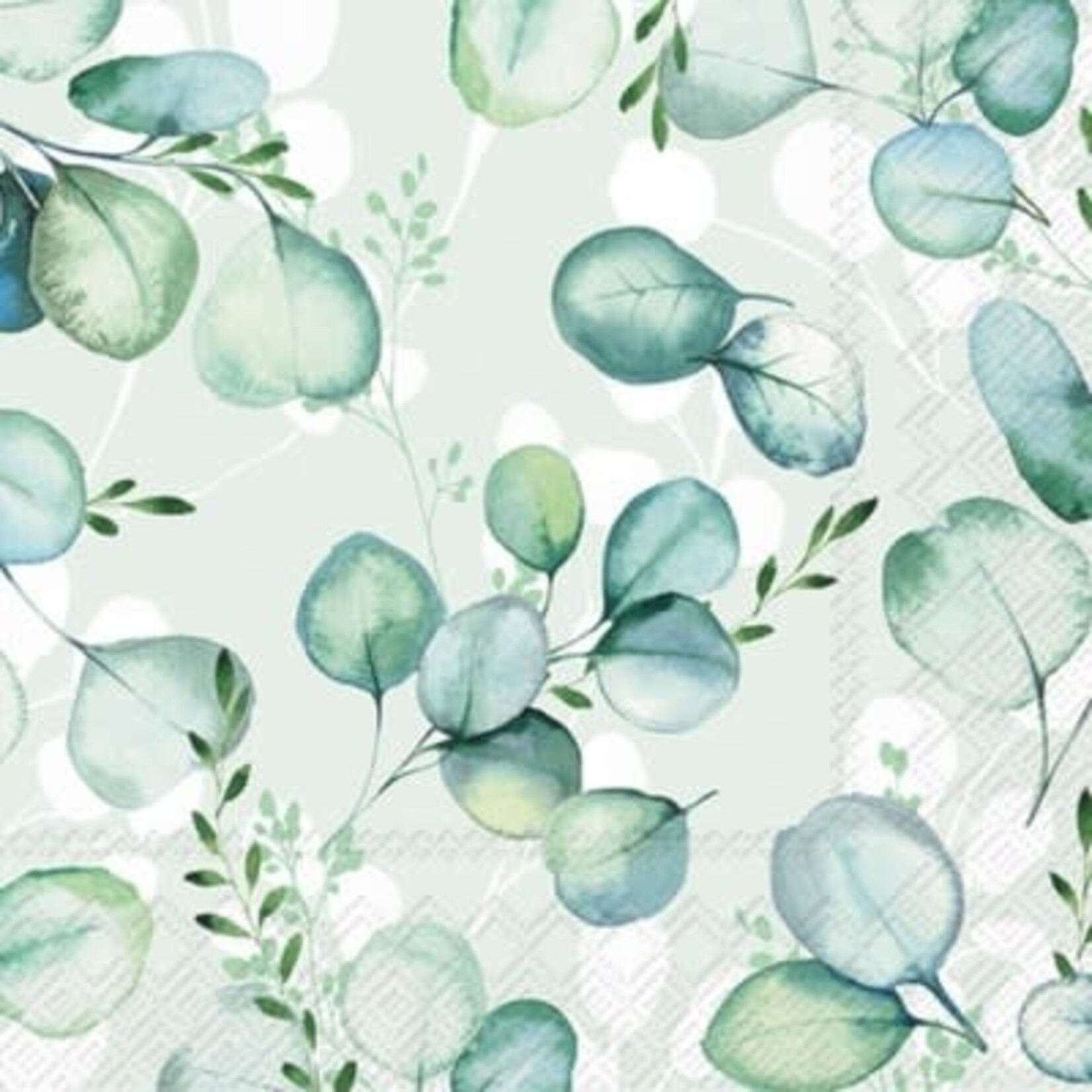 IHR Eucalyptus Allover Cocktail Napkin