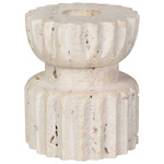 Danica Iona Travertine Candle Holder 3