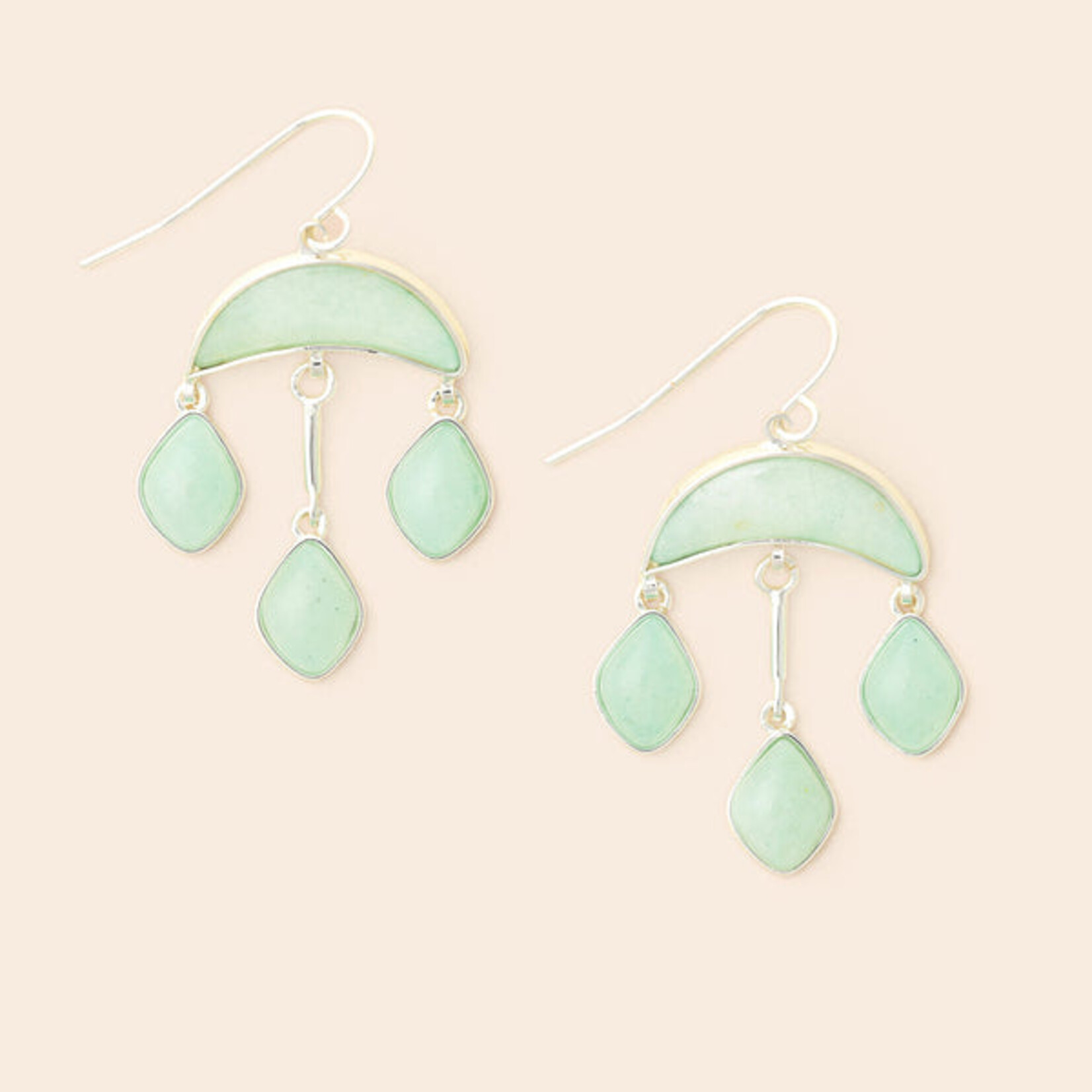 Scout Curated Wears Stone Crescent Drop Earring