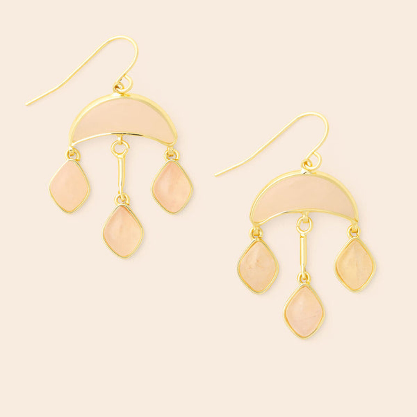 Scout Curated Wears Stone Crescent Drop Earring