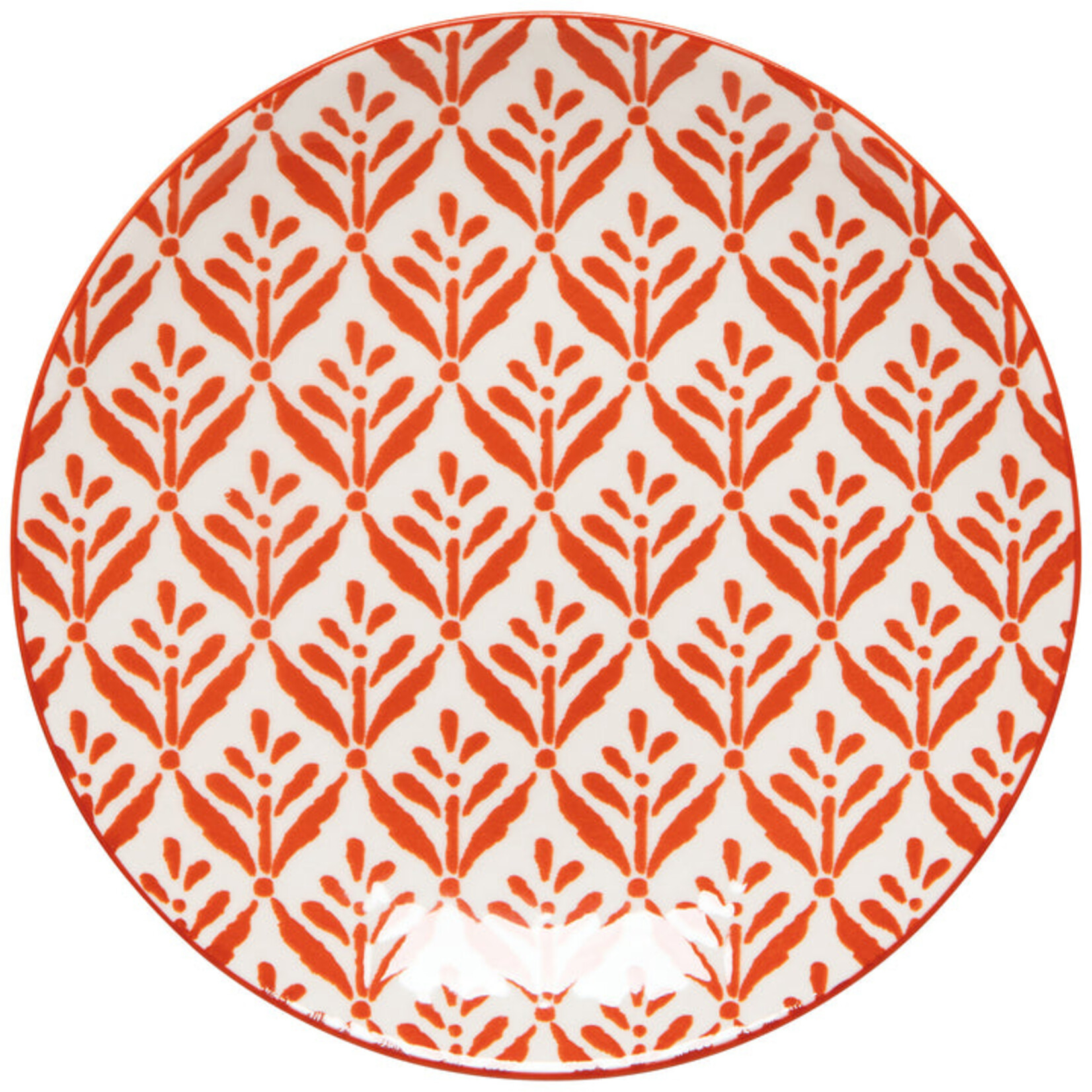 Danica Copper Leaves App Plate