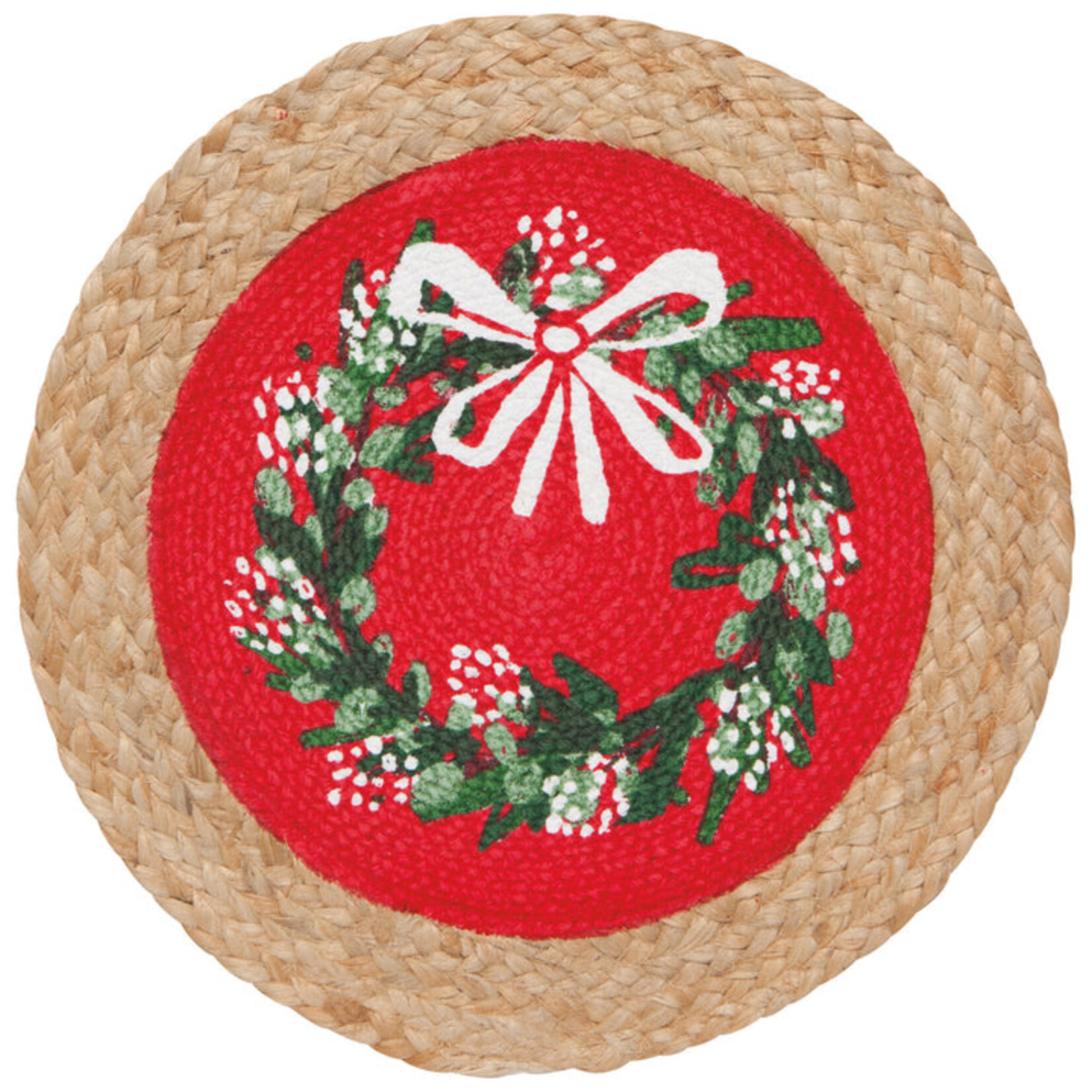 Danica Wreaths Braided Placemat