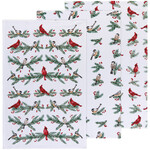 Danica Bakers Flour Tea Towel Birds & Boughs