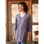 April Cornell Indigo Caverns Tunic