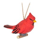 Abbott Carved Cardinal ornament