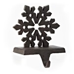 Abbott Brown Snowflake Stocking Holder