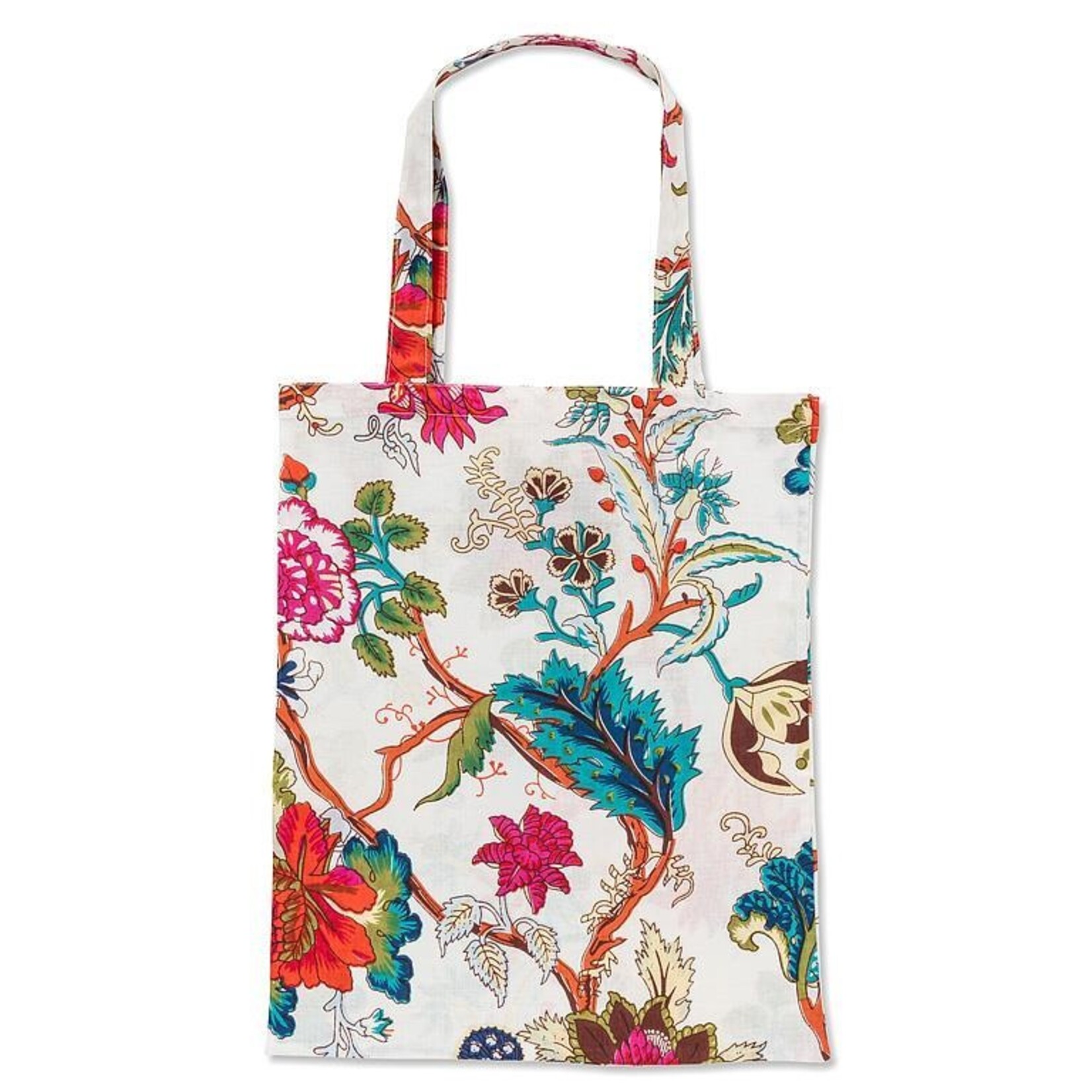 Abbott White Bright Floral Tote