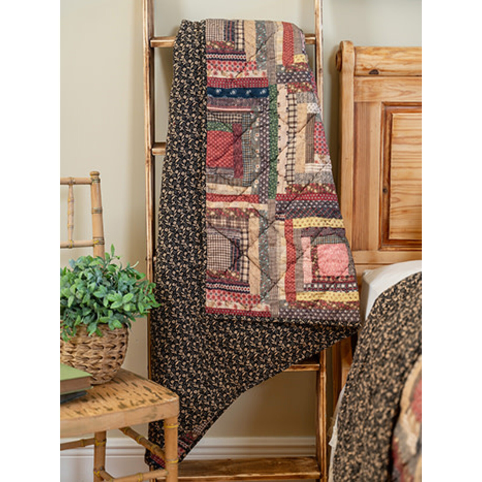 April Cornell Harvest Harmony throw