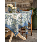 April Cornell Autumn Gathering 54x54 Harvest tableCloth blue