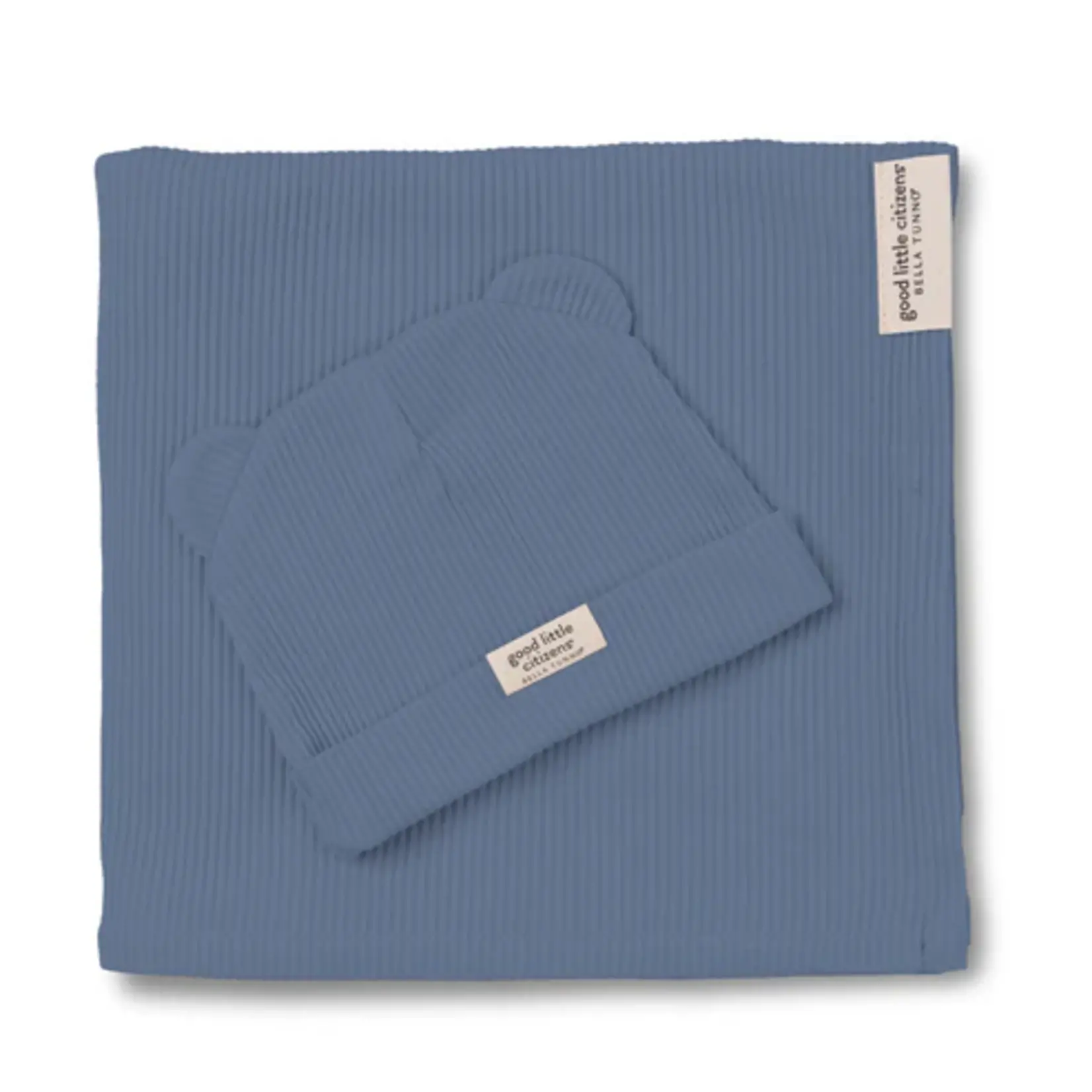 Bella Tunno Ribbed Swaddle and Beanie