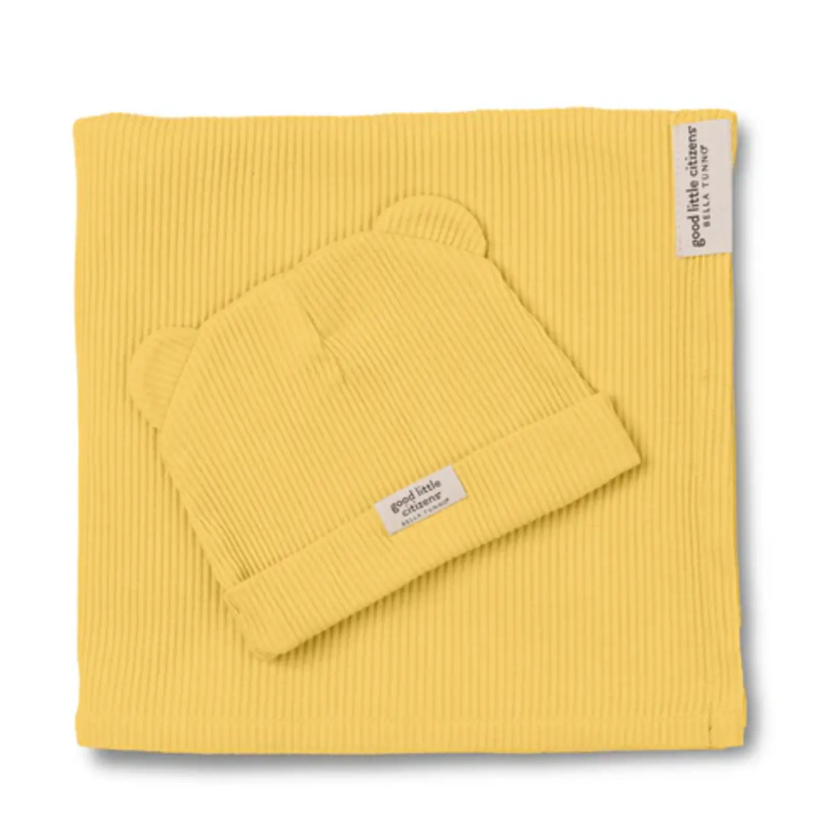 Bella Tunno Ribbed Swaddle and Beanie