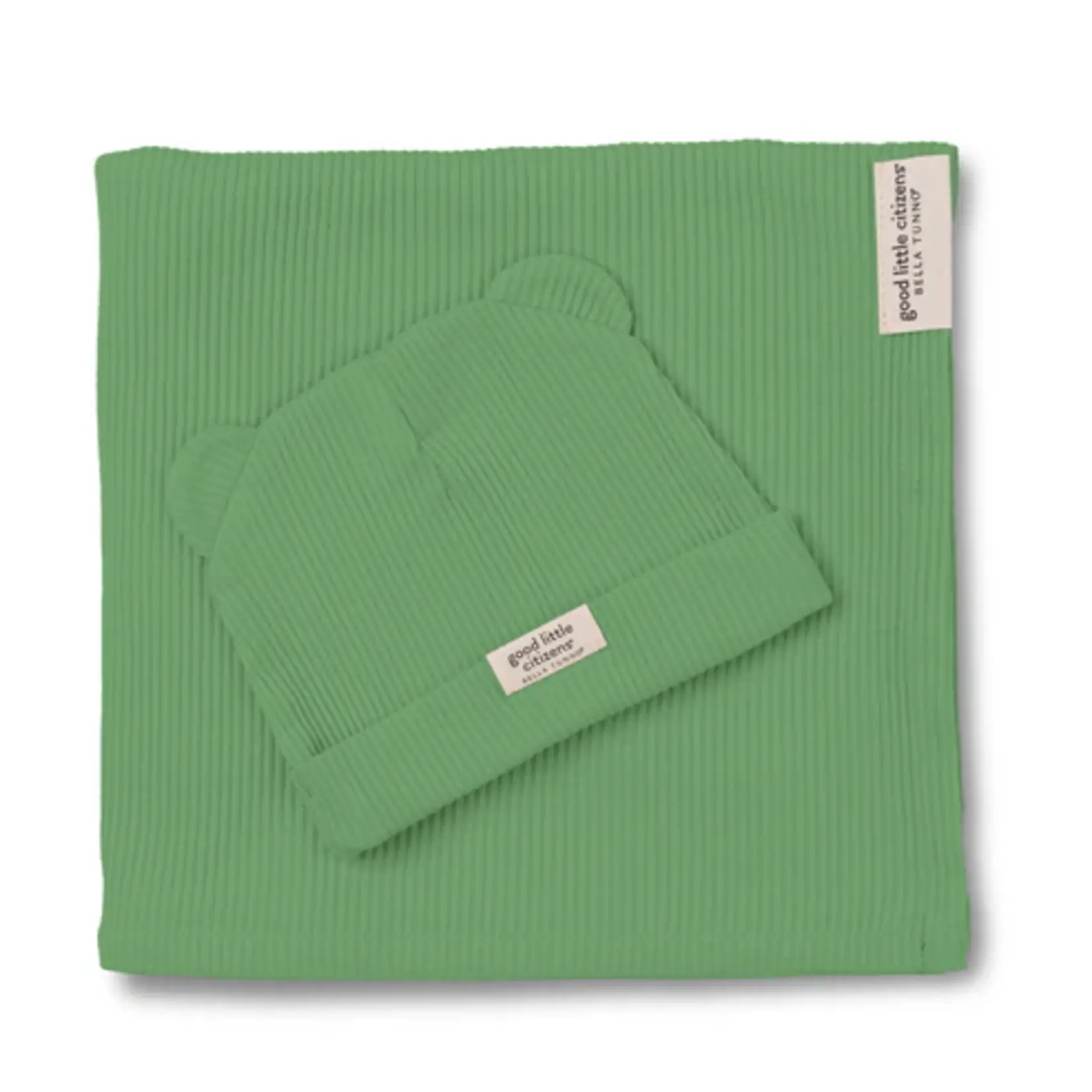 Bella Tunno Ribbed Swaddle and Beanie