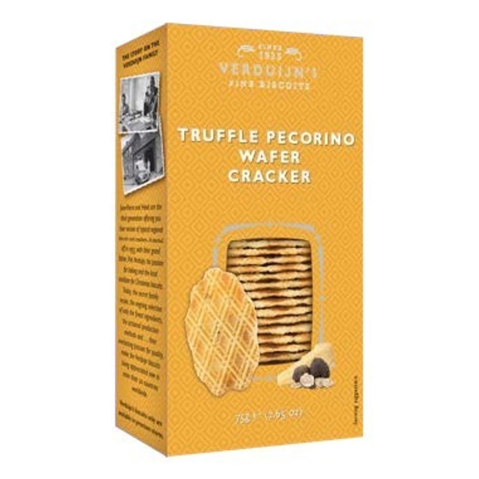 Verduijns Wafers with Truffle and Pecorino
