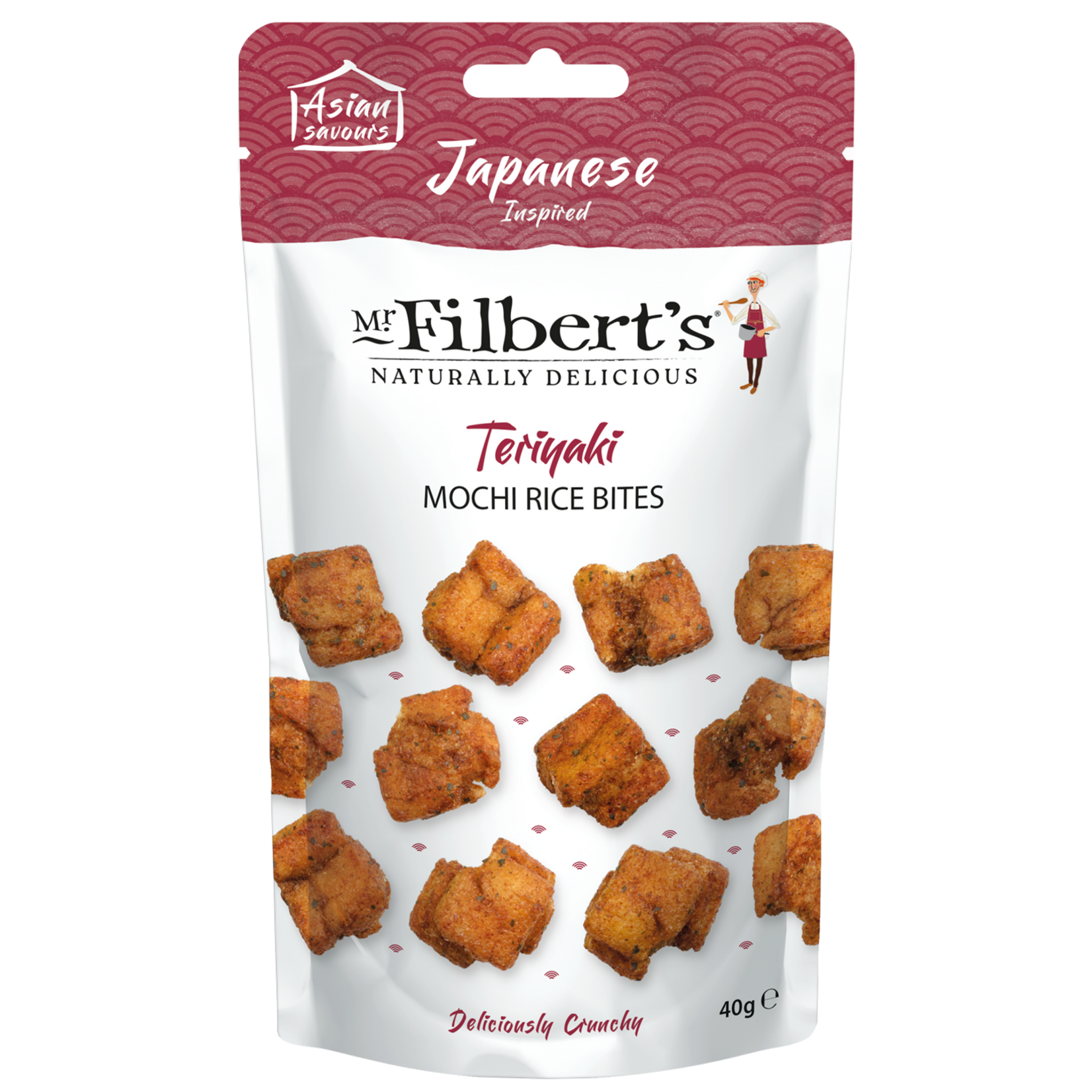 Mr. Filbert's Japanese Teriyaki Mochi Rice bites