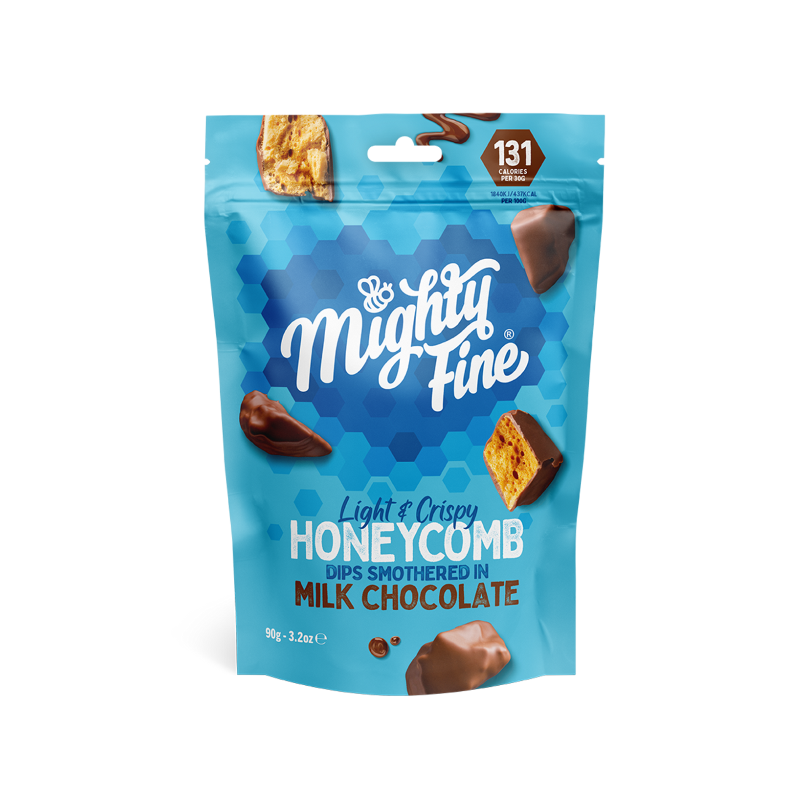 Mighty Fine Milk Chocolate Honeycomb Dips