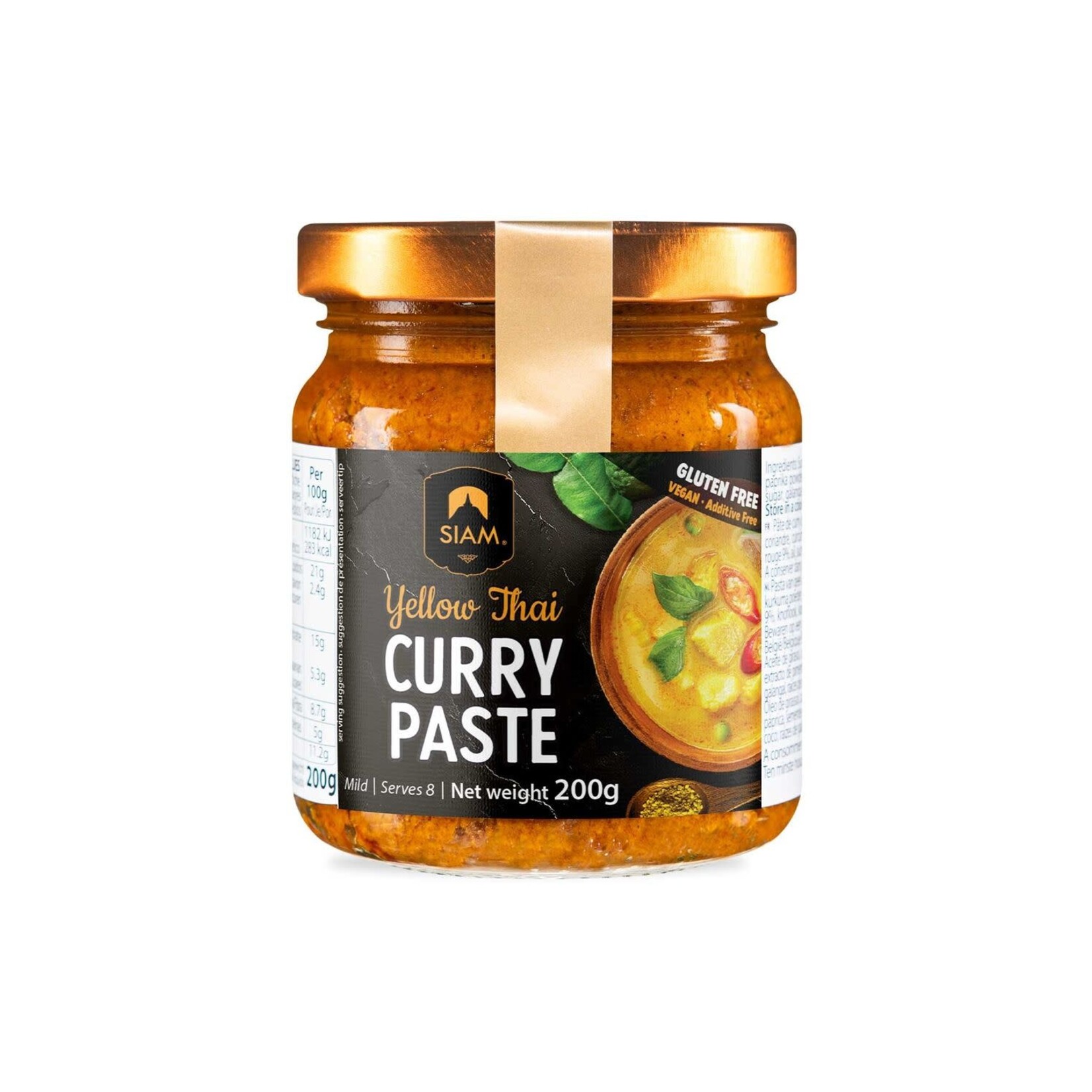 DeSiam Yellow Curry Paste jar