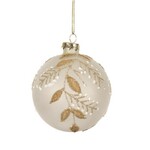 ORN-FRST W/GLD CONES  (XMAS25)