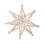 ORN-NAT SNWFLK 9.5"DIA(XMAS25)